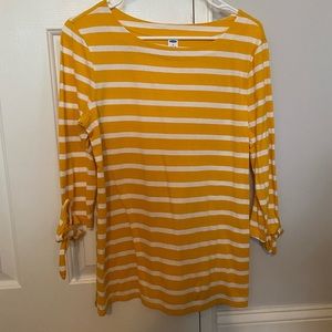 Old Navy long sleeve striped top